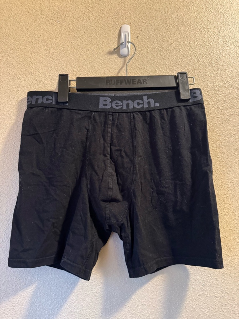 Bench Black Boxer Briefs with Branded Waistband